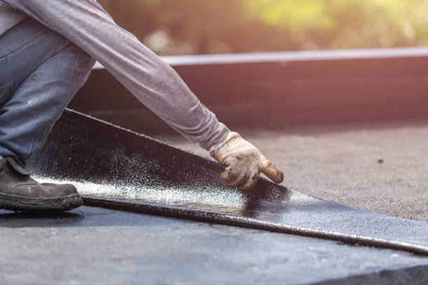 Professional Waterproofing technician working in Clarksboro, NJ